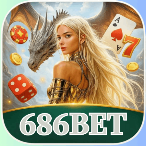Imagem promocional da 686BET mostrando a plataforma e suas vantagens